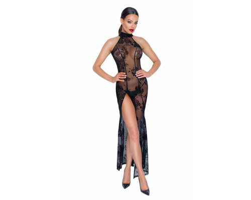 Довга сітчаста сукня Noir Handmade F239 Long tulle dress, L