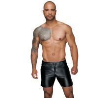 Чоловічі шорти з мокрим ефектом Noir Handmade H061 Powerwetlook shorts, L