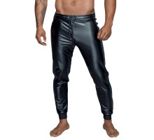 Чоловічі трегінси Noir Handmade H063 Powerwetlook treggings, XXL, мокрий ефект