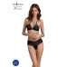 Комплект Passion KERRIA BIKINI black, XXL/XXXL, бралет і трусики-бікіні