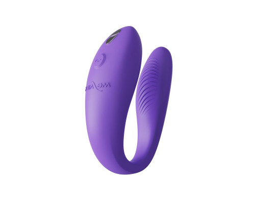 Смарт-вібратор для пар We-Vibe Sync GO Light Purple, тревел-кейс