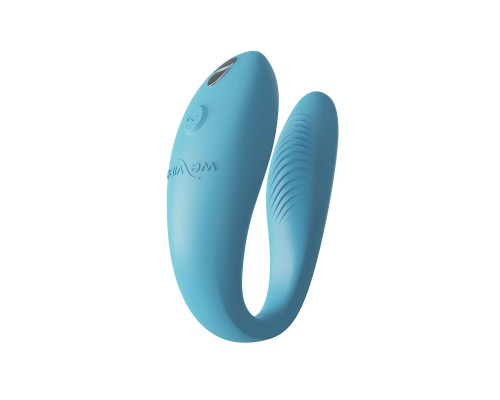 Смарт-вібратор для пар We-Vibe Sync GO Turquoise, тревел-кейс