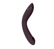 Вакуумний стимулятор для точки G та клітора з вібрацією Womanizer OG Aubergine, 12 рівнів, 3 режими