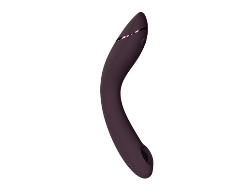 Вакуумний стимулятор для точки G та клітора з вібрацією Womanizer OG Aubergine, 12 рівнів, 3 режими