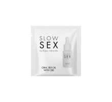 Пробник Bijoux Indiscrets Sachette Oral CBD - SLOW SEX