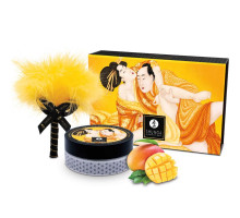Смачна пудра для оральних пестощів Shunga Body Powder Luscious Mango, 75 г, аромат манго