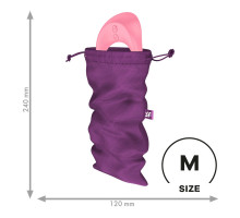 Мішечок для секс-іграшок Satisfyer Treasure Bag M, фіолетовий, на шнурку