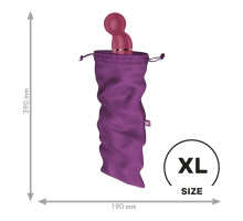 Мішечок для секс-іграшок Satisfyer Treasure Bag XL, фіолетовий, на шнурку