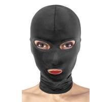 Капюшон для БДСМ з відкритими очима та ротом Fetish Tentation Open Mouth & Eyes Hood м'ята упаковка!
