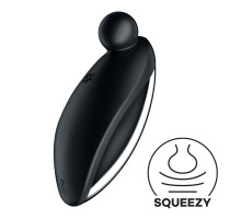 Вібратор для зовнішньої стимуляції Satisfyer Spot On 2 Black, дуже потужний, гнучкий відросток
