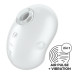 Вакуумний кліторальний стимулятор з вібрацією Satisfyer Cutie Ghost White