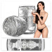 Двосторонній мастурбатор Fleshlight Quickshot Stoya, компактний, наскрізний, зі зліпка вульви та ануса