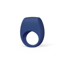 Ерекційне кільце з вібрацією LELO Tor 3 Base Blue, керування зі смартфона