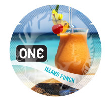 Ароматизований презерватив ONE FlavorWaves Island Punch, 1 шт, запах тропічного коктейлю