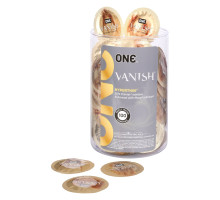 Набір презервативів ONE Vanish Hyperthin, 100 шт, ультратонкі, зі змазкою, паковання-тубус