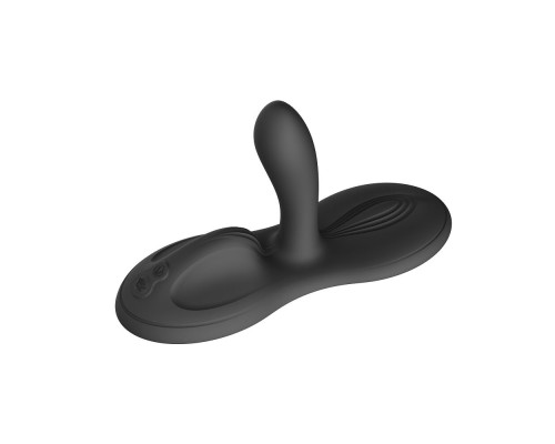 Sit-on-top смарт-вібратор Zalo – Flora Smart Vibrating Pad Obsidian Black, 9 моторів
