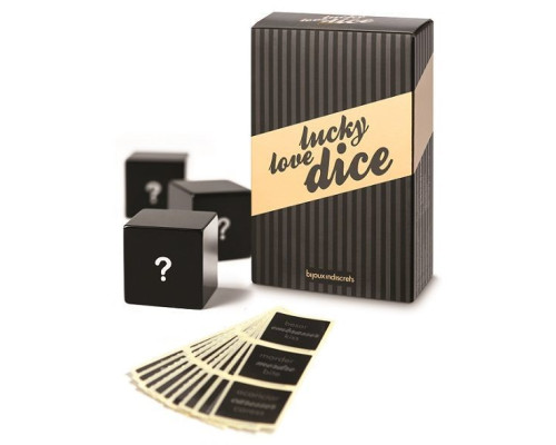 Гральні кубики Bijoux Indiscrets Lucky Love Dice (м'ята упаковка!!!)