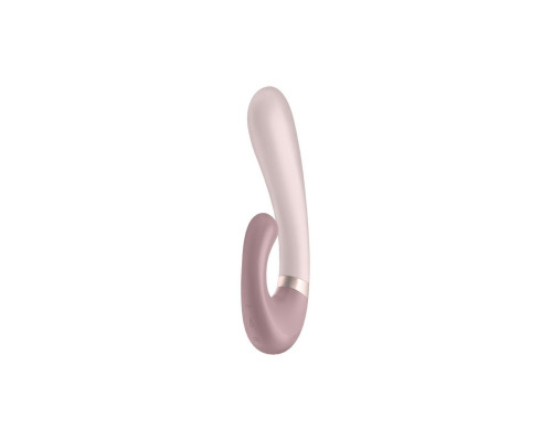 Смарт вібратор-кролик із підігрівом Satisfyer Heat Wave Mauve (м'яте паковання!!!)