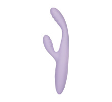 Тонкий кролик-вібратор Svakom Cici+ 2 Lilac, керування зі смартфона, підігрів до 38 °C