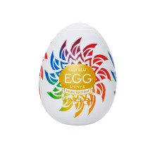 Мастурбатор-яйце Tenga Egg Shiny II Pride Edition, щільний TPE, пробник лубриканту 5 мл, лімітована серія