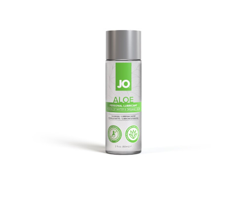 Змазка на водній основі JO H2O Organic Aloe (60 мл), зволожувальний та заспокійливий ефект