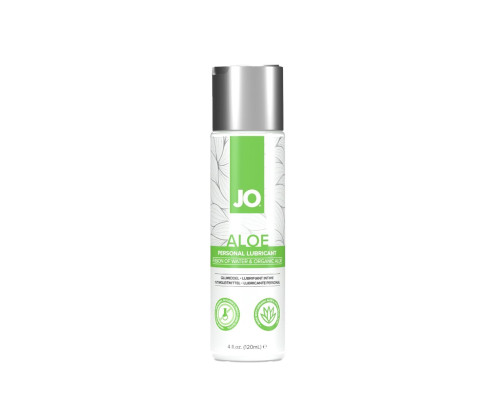 Змазка на водній основі JO H2O Organic Aloe (120 мл), зволожувальний та заспокійливий ефект