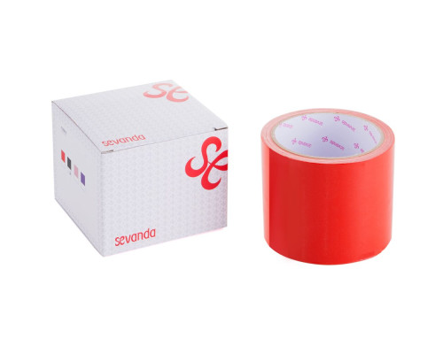 Скотч для бондажу LOCKINK SEVANDA Electrostatic Tape, червона, 16 м