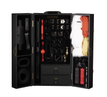 БДСМ-набір LOCKINK All-in-1 BDSM Play Kit, чорний, ремені, маска, кляпи, анальні пробки, свічки