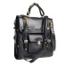 Сумка-трансформер для зберігання секс-іграшок LOCKINK Detachable JK Bag, чорна, ПВХ