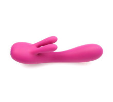 Вібратор-кролик Je Joue - Fifi Fuchsia з трьома моторами, глибока вібрація