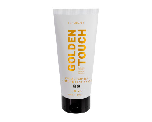 Збуджувальний гель для клітора Driminals Golden Touch Orgasm Booster, 30 мл, розігрів та поколювання