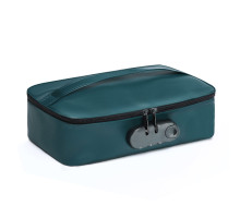 Кейс для іграшок Dorcel DISCREET BOX LUXURY GREEN, кодовий замок, 27×16×7,62 см