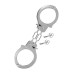 Строгі металеві наручники Fetish Tentation Soft adjustable metal wrist cuffs