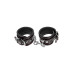 Наручники Fetish Tentation Premium Patent Leather Handcuffs, знімний ланцюжок