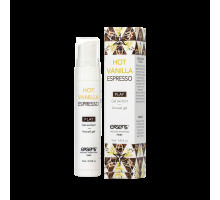 Розпродаж!!! Стимулюючий гель EXSENS Kissable Hot Vanilla Espresso 15мл (термін 11.2026)