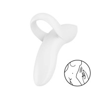 Вибратор на палец Satisfyer Bold Lover White (мятая упаковка!!!)
