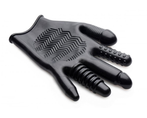 Рукавичка з різними текстурами Master Series Pleasure Poker Textured Glove