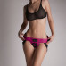 Трусы для страпона Strap-On-Me Leatherette Harness Curious  Fuchsia (мятая упаковка!!!)