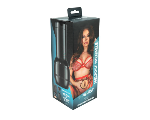 Мастурбатор Kiiroo Feel MelRose Michaels PBC, сумісний з PowerBlow, Control та Keon, копія вагіни порнозірки