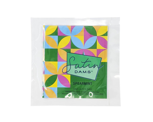 Латексна серветка Satin Dams Spearmint 1 шт