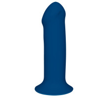 Двошаровий дилдо Adrien Lastic Hitsens 1 Blue, підходить для страпона, діаметр 4,5 см, довжина 17,7 см