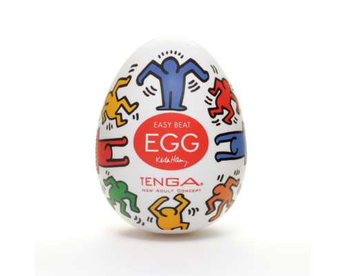 Мастурбатор-яйце Tenga Keith Haring Egg Dance