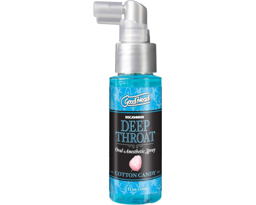 Спрей для мінету Doc Johnson GoodHead DeepThroat Spray - Cotton Candy 59 мл для глибокого мінету