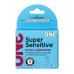 Презервативы ONE Super Sensitive 3 шт, картонная коробка (мятая упаковка!!!)