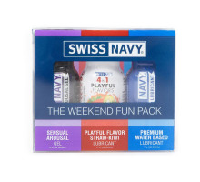 Набір Swiss Navy Weekend Fun Pack 3 х 30 мл