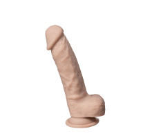 Фалоімітатор SilexD Johnny Real Skin Flesh MODEL 1, суперреалістичний, на присосці, діаметр 3,8 см