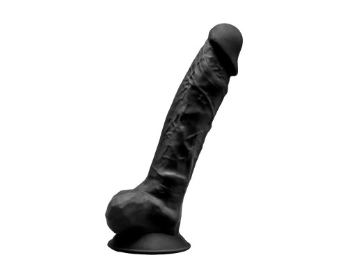 Фалоімітатор SilexD Tomas Black (MODEL 1 size 9in) (м'ята упаковка!!!)