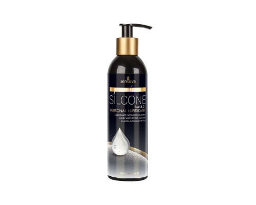 Силіконова змазка Sensuva Premium Silicone (240 мл), без гліцерину, парабенів і ментолу