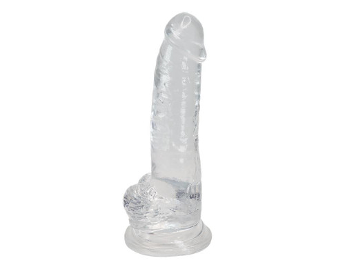 Прозрачный фаллоимитатор Alive Jelly Dildo Torrent (мятая упаковка!!!)