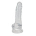 Прозрачный фаллоимитатор Alive Jelly Dildo Torrent (мятая упаковка!!!)
